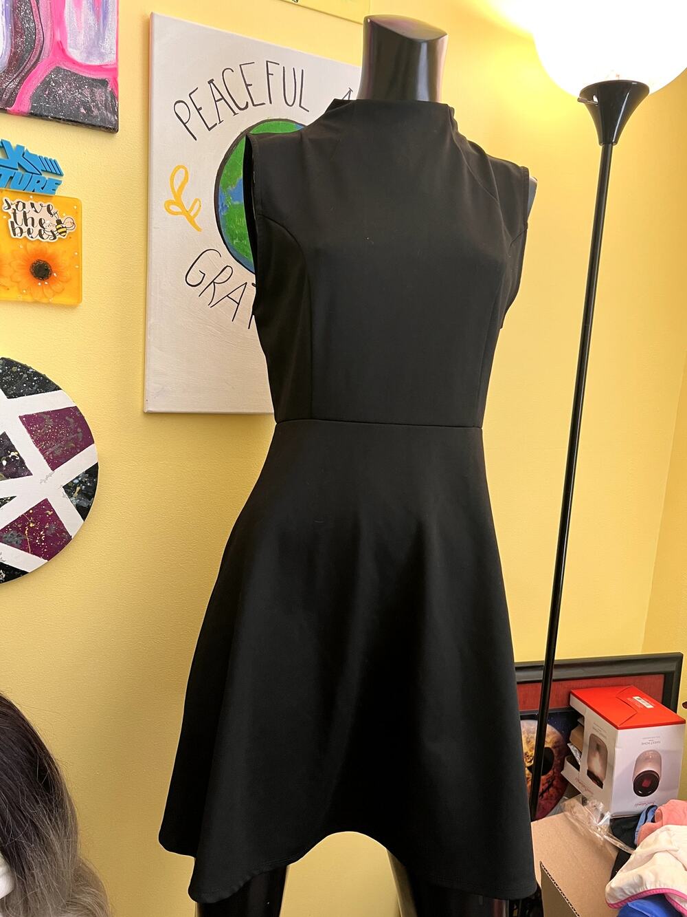 Black Sleeveless Dress